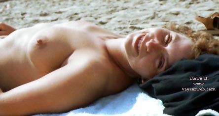 Pic #1Rosie - Topless On The Beach
