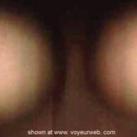 Pollers Wife Behind Glas