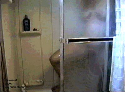 Pic #1Under Shower Behind Glass