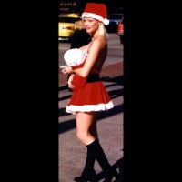 Topless      Santa