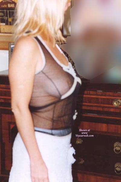 Pic #1 Hot Lady At 50+ Strips And Gets Naked