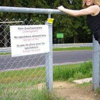 Cheering At The "n Rburgring"!