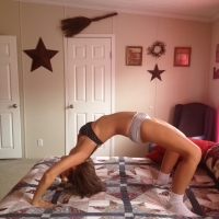 Pic #1My Hot Girlfriend - Brunette, Shaved, Softcore