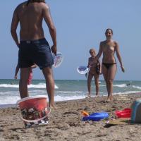 Beach Tennis Hottie - Beach, Public Place