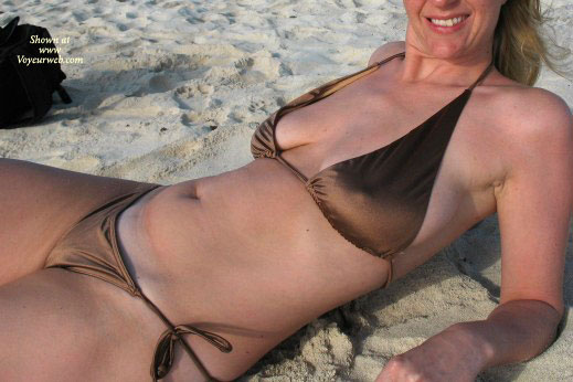 Pic #1Shy But Sexy Wife On Vacation