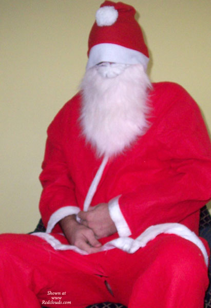 Pic #1M* Up Comes Santa