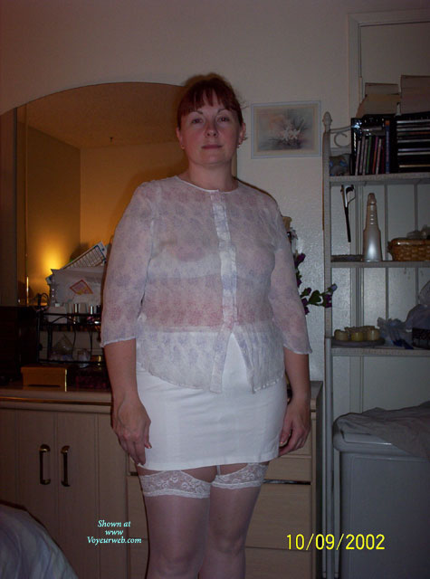 Pic #1See Thru Top And Short Skirt