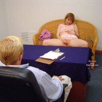 Fun Couple Playing Office