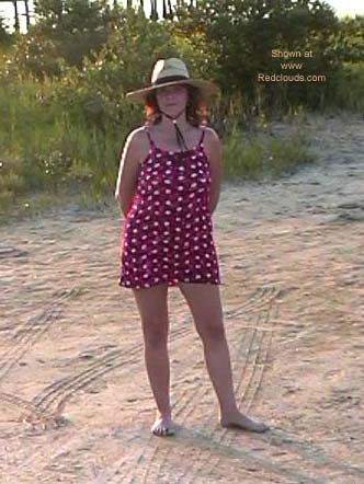 Pic #1Red Dress Hot Day