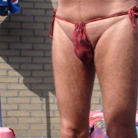 Pic #1 Red Thong