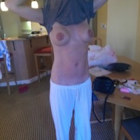 Large tits of my wife - Beth