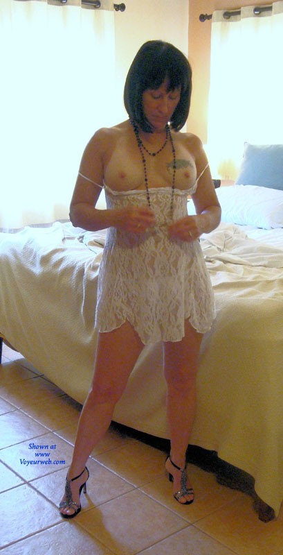 Pic #1Lace and Skin - Brunette, See Through