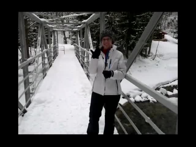 Pic #1Lena Snow Fun - Nature, Outdoors, Softcore, Striptease