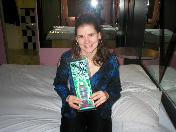 Pic #1Whitey Vanilla Takes New Toy In Ass