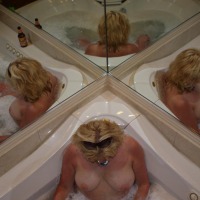 Medium tits of my wife - Sue