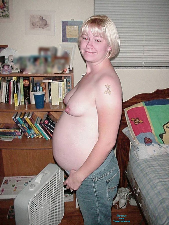 Pic #1 Pregnant Part 4 - Blonde, Small Tits