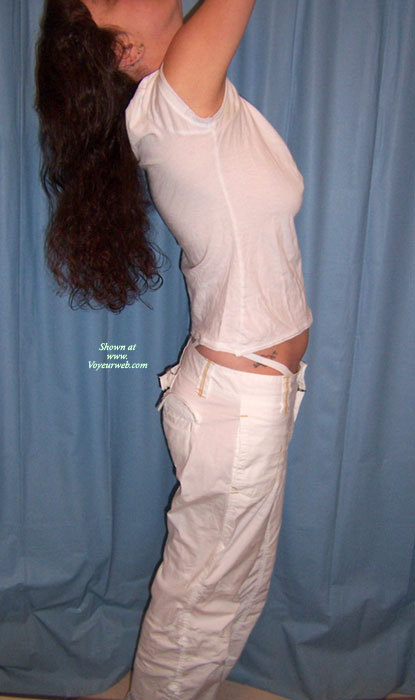 Pic #1 Jewelzee - In White And All Wet Part 1