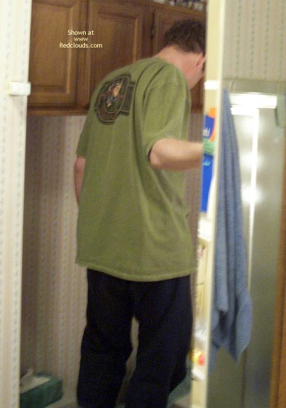 Pic #1M* Getting Ready For A Shower