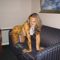 Pic #1Sexyslut Bodypainted As A Sexy Feline