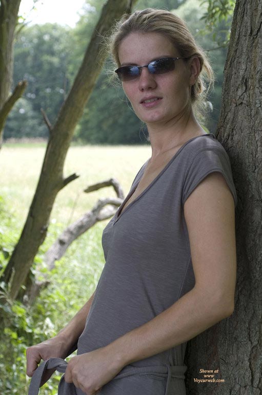 Pic #1My Girlfrend Sabrina Near A Little Lake