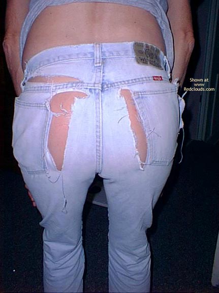 Pic #1M* Ripped Jeans And Cockring