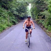 Sher on a Bicycle