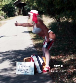 Pic #1CC      Hitchhiking To Florida