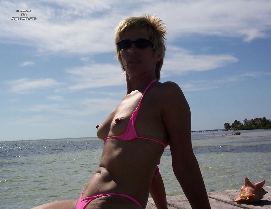 Pic #1 Medium tits of my wife - Sara