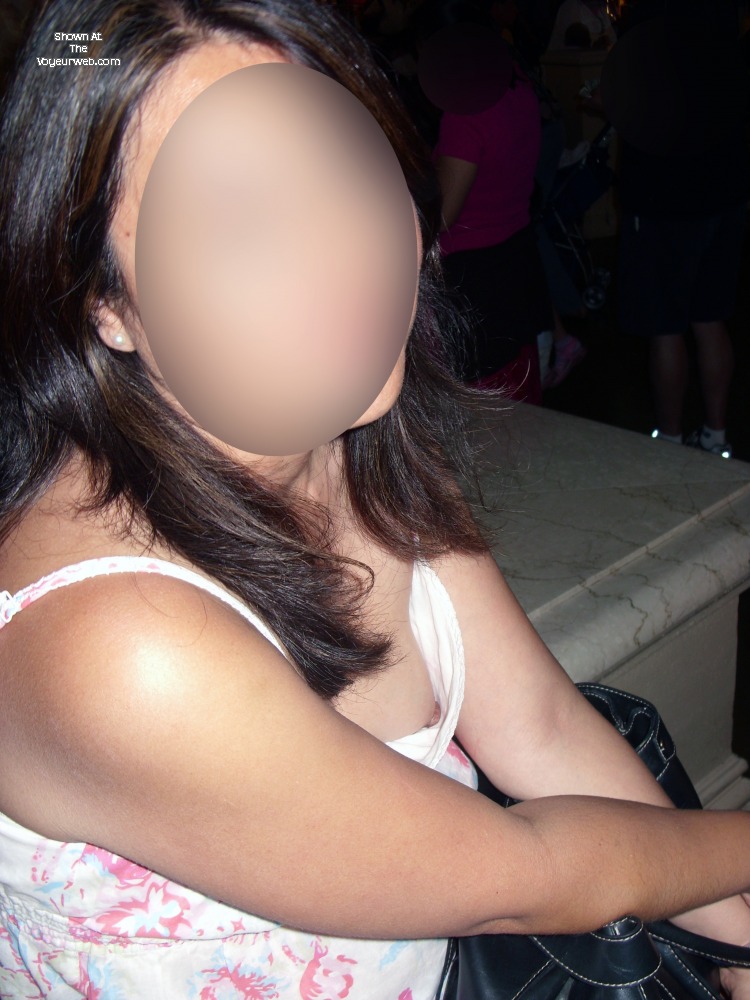 Pic #1 Very small tits of my wife - toni