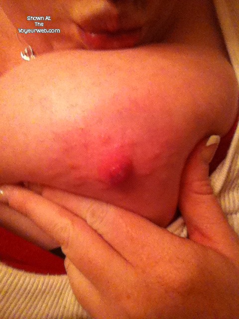 Pic #1 My very large tits - April