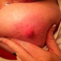 My very large tits - April