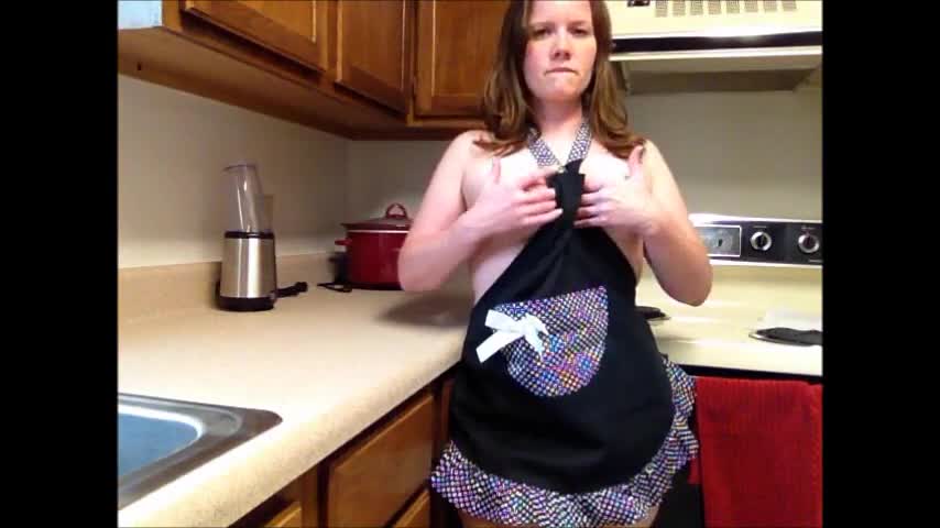 Pic #1What's Cookin' - Brunette, Masturbation, Toys