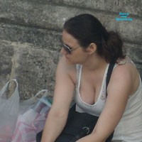 Pic #1Upskirt - Downblouse - Public Place
