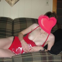 Medium tits of my ex-wife - shy and pert