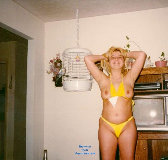Pic #1My Wife During Her Blond Faze - Big Tits, Blonde, Wife/wives, Nature