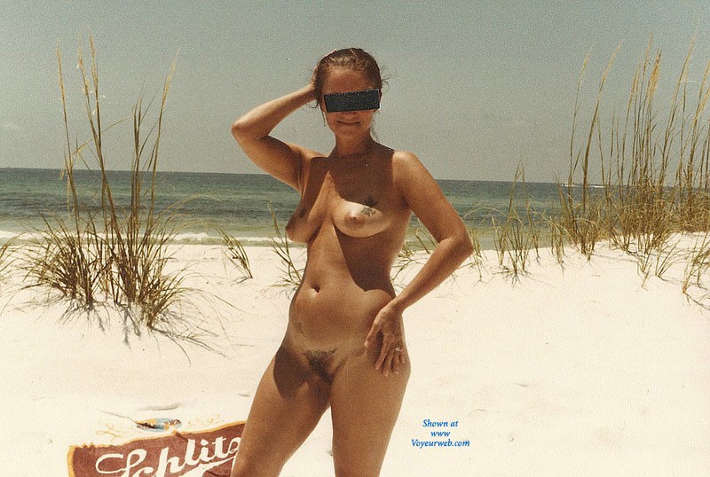 Pic #1Hairy Pussy - Wife/wives, Bush Or Hairy, Mature, Beach, Brunette, Medium Tits, Pussy, Tattoos
