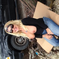 Very large tits of my wife - LolaDD