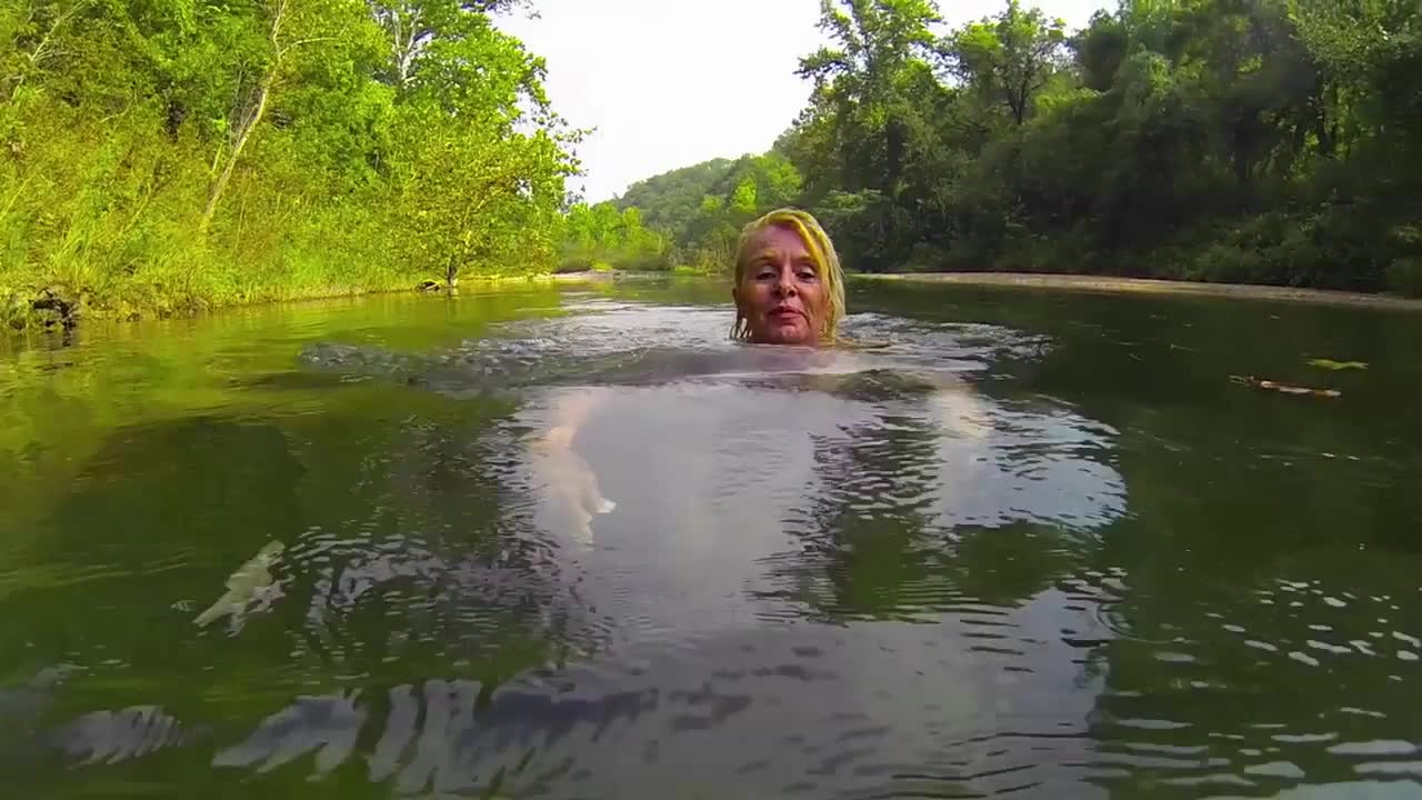 Pic #1Ole' Swimmin' Hole - Blonde, Mature, Nature