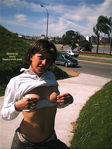 Public Fun - Fun, Nipples , Public Fun, Playing With Nipples, Tweaking Nipples