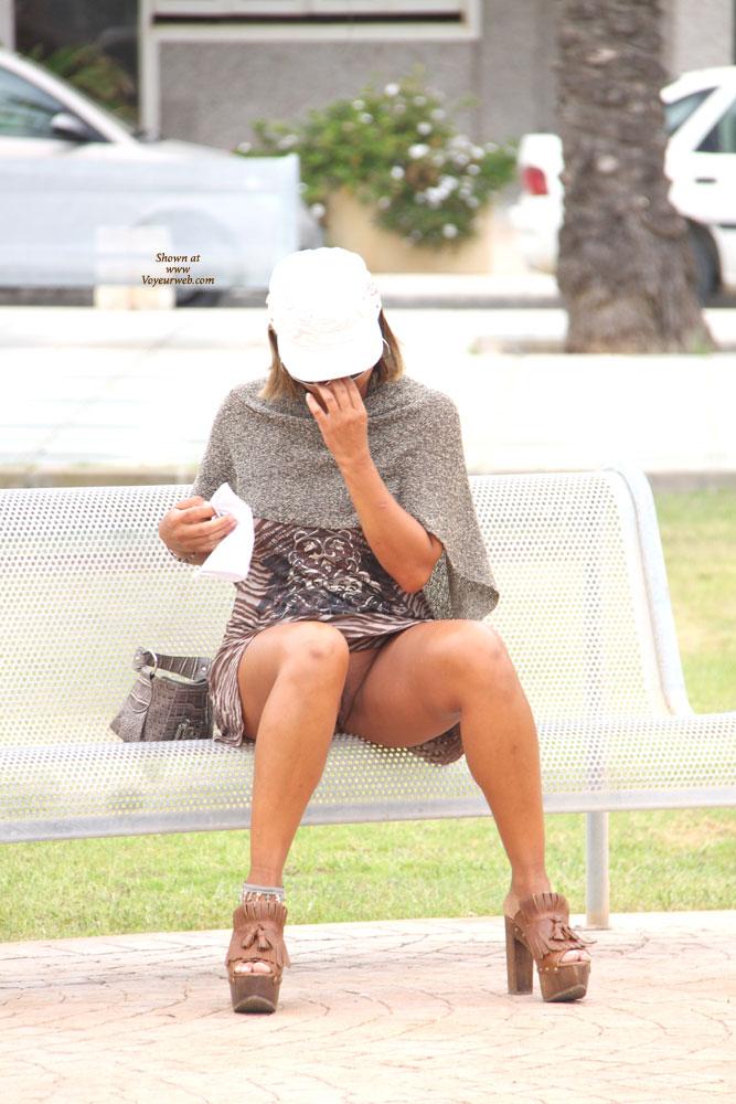 Pic #1Short Tease - Public Place, Flashing