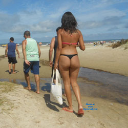 Pic #1Cidreira Beach - Beach, Bikini Voyeur, Brunette