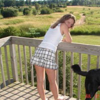 Pic #1 Lori On The Deck