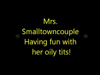 Pic #1Oily Tits - Outdoors, Big Tits