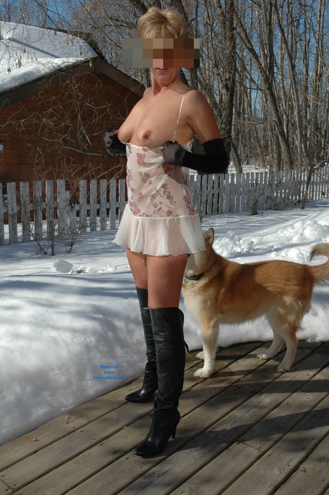 Pic #1Hot in The Snow 2 - Mature, See Through