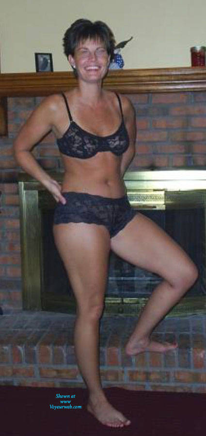 Pic #1First Post (Lil Strip Part 1) - Brunette, Lingerie