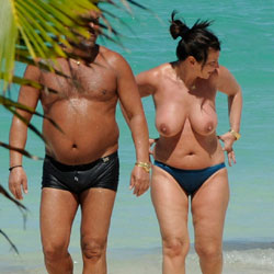 Pic #1 Super Boob Parade - Only Big This Round - Beach, Big Tits