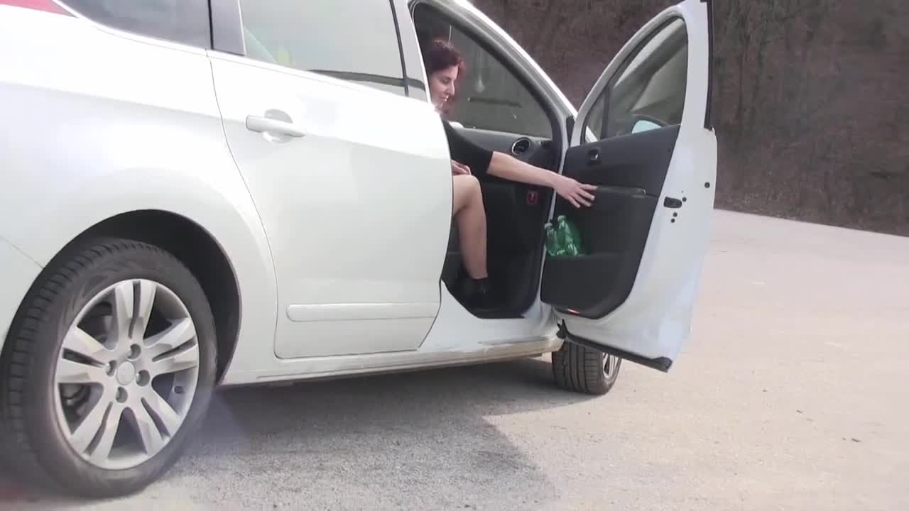 Pic #1Lena Adventures in Public - Firm Ass, Flashing, Masturbation, Public Exhibitionist, Public Place, Redhead, Softcore, Lingerie