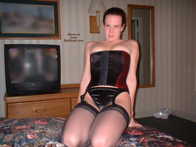 Pic #1Trying On a New Outfit - Lingerie, Shaved