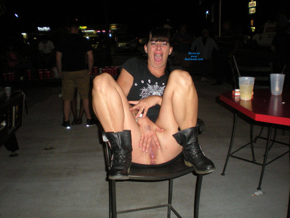 Pic #1More NIP - Brunette, Public Exhibitionist, Public Place