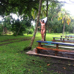 Pic #1 Morning Exhibition In Colombia Vacational Center - Brunette